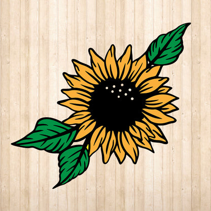 Sunflower 2 - Cricut File - VEKTOR KRAFT