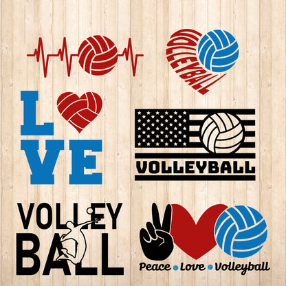 Volleyball - Cricut File - VEKTOR KRAFT