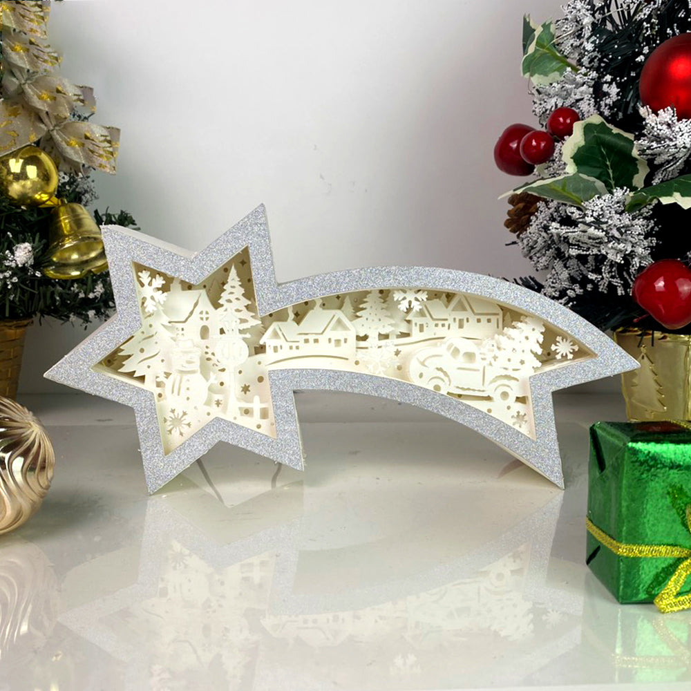 Christmas Snowman – 3D Box SVG File for Cricut & Silhouette