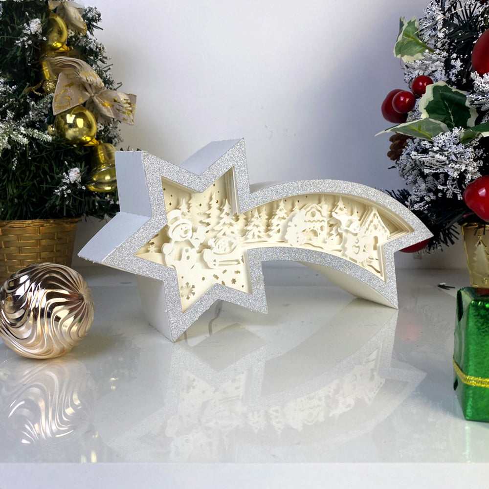 Christmas Snowman – 3D Box SVG File for Cricut & Silhouette
