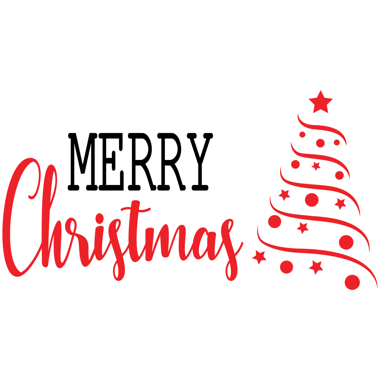 Christmas Tree - Christmas Cricut File - VEKTOR KRAFT