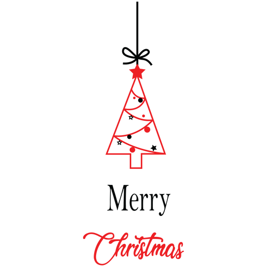 Christmas Tree 3 - Christmas Cricut File - VEKTOR KRAFT