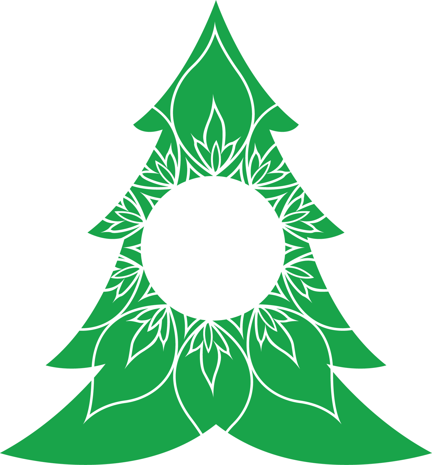 Christmas Tree 4 - Christmas Cricut File - VEKTOR KRAFT