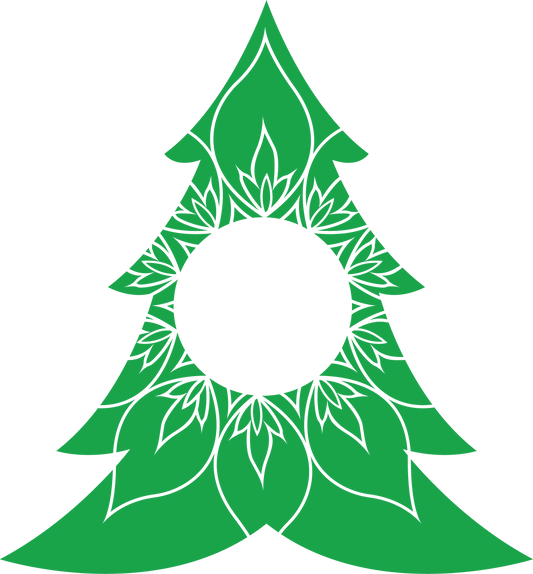 Christmas Tree 4 - Christmas Cricut File - VEKTOR KRAFT