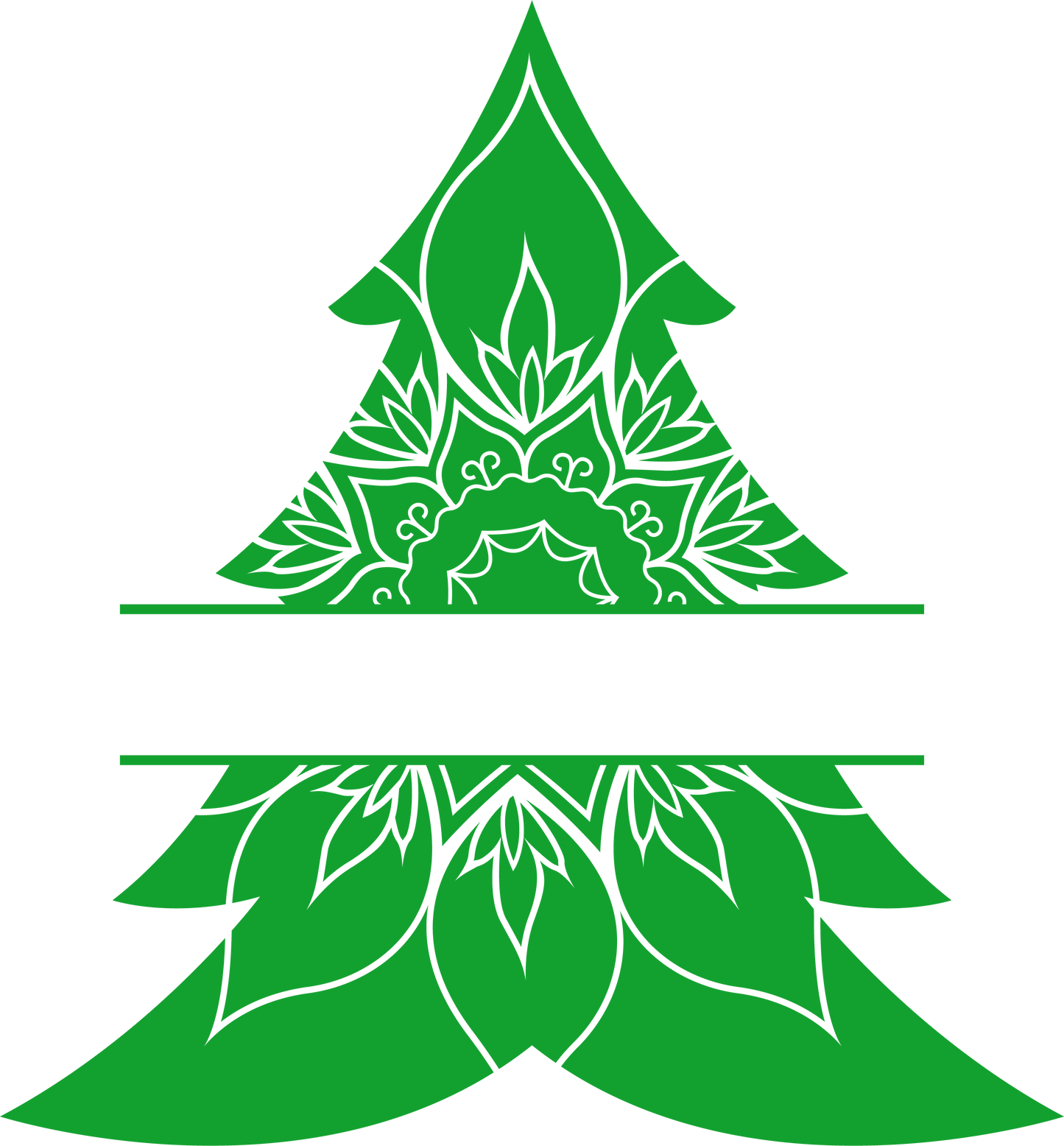 Christmas Tree 5 - Christmas Cricut File - VEKTOR KRAFT