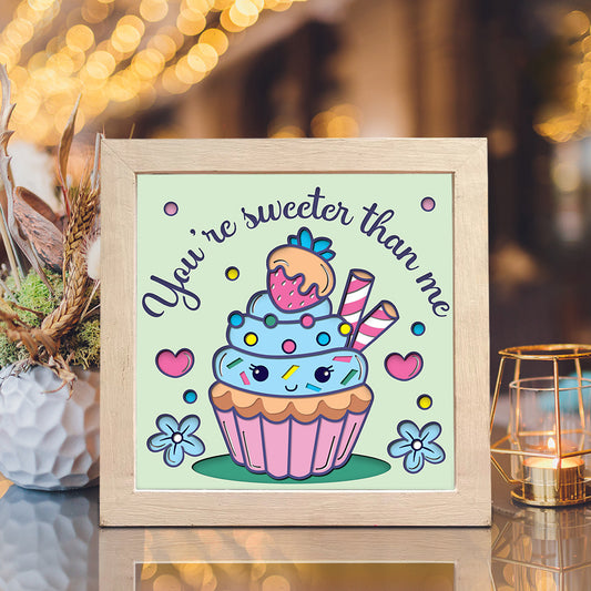 Cupcake – 3D Shadow Box SVG File for Cricut & Silhouette