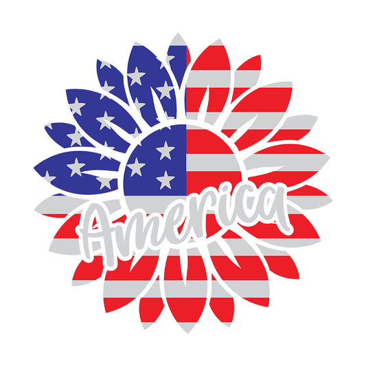 America Sunflower - Cricut File - VEKTOR KRAFT