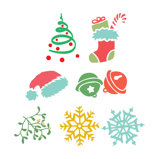 Christmas Ornaments - Christmas Cricut File - VEKTOR KRAFT