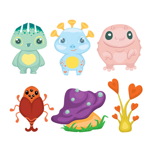 Cute Monsters Kit - Cricut File - VEKTOR KRAFT
