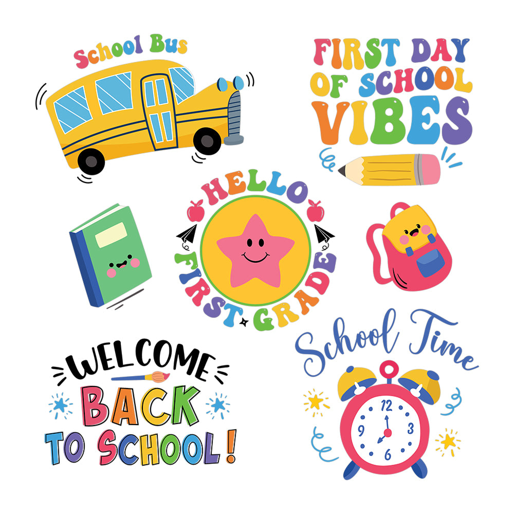 Back to School 3 – 3D Lightbox SVG File for Cricut & Silhouette