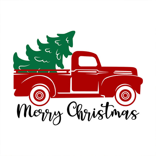 Christmas Truck 2 - Christmas Cricut File - VEKTOR KRAFT