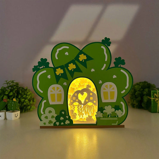St.Patrick's Day 2 – 3D House Box 2 File - Cricut File - VEKTOR KRAFT