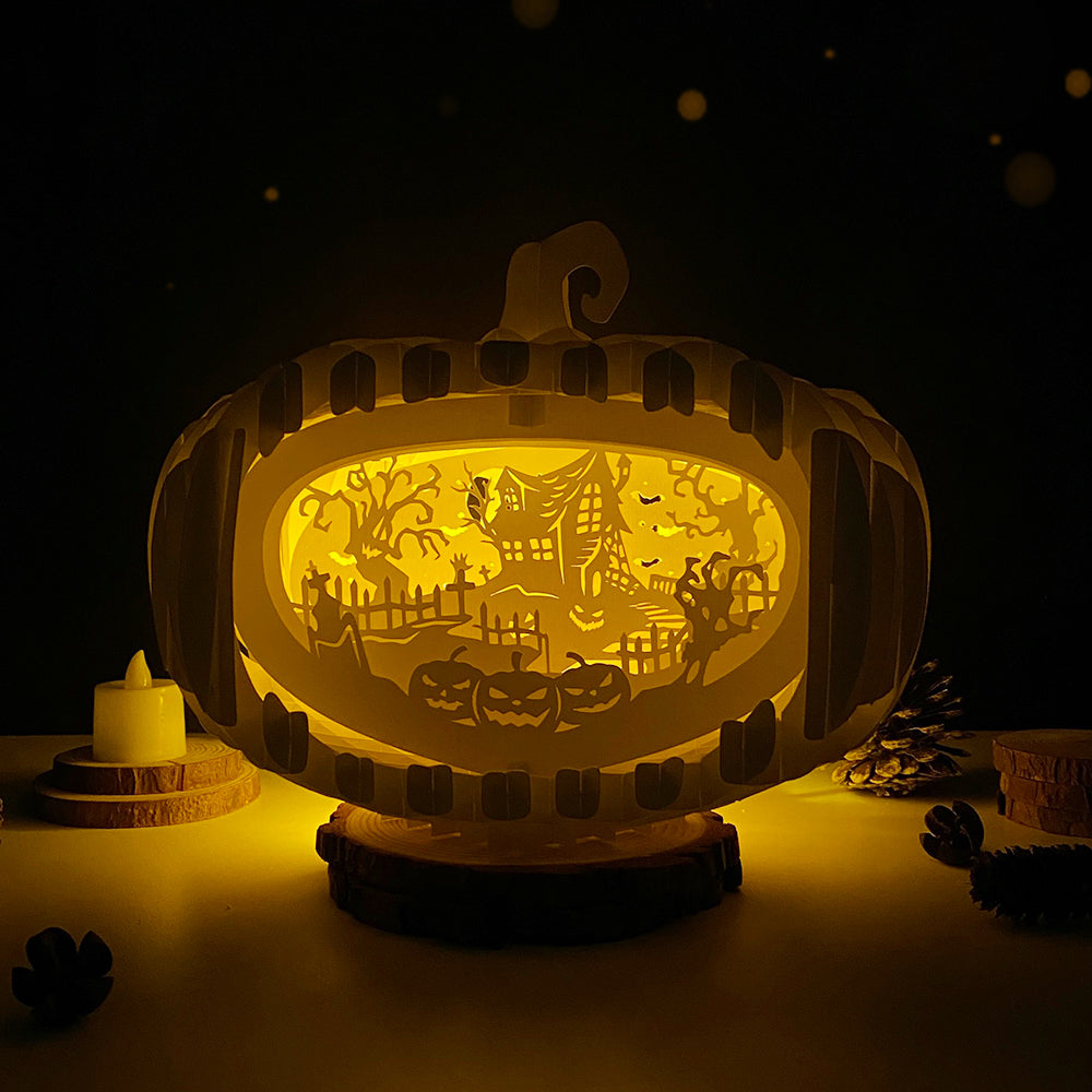 Horror House – 3D Pop-Up Card SVG File for Cricut & Silhouette