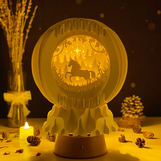 Horse – 3D Pop-Up Card SVG File for Cricut & Silhouette