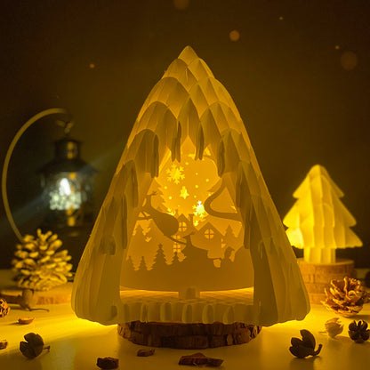 Xmas – 3D Pop-Up Card SVG File for Cricut & Silhouette