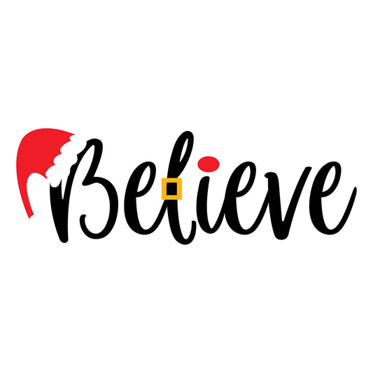 Believe in Santa - Cricut File - VEKTOR KRAFT