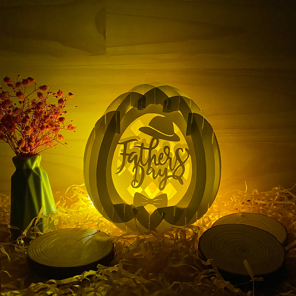 Father's Day 4 – 3D Pop-Up Card SVG File for Cricut & Silhouette