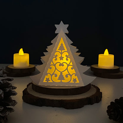 Xmas 6 – 3D Lantern SVG File for Cricut & Silhouette