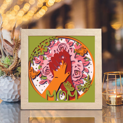 Mother's Day 7 – 3D Shadow Box SVG File for Cricut & Silhouette