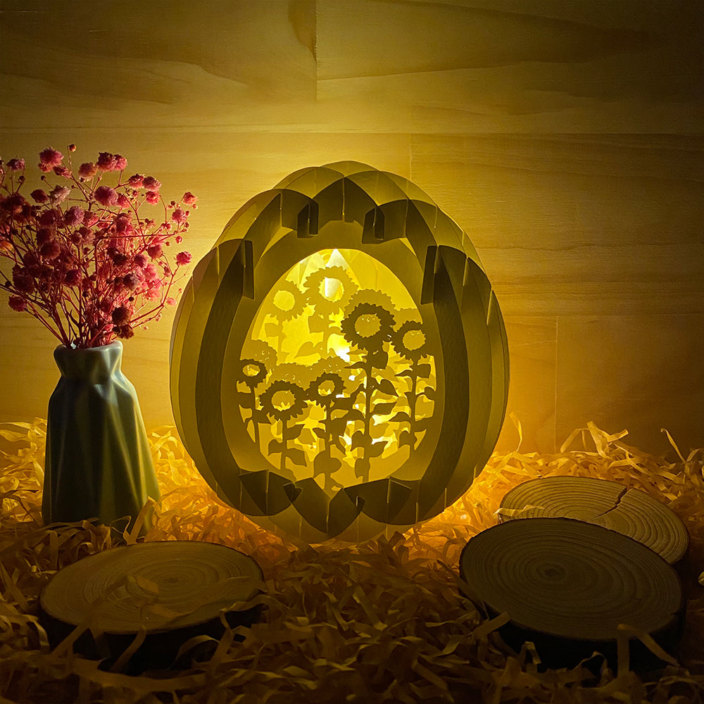 Sunflower – 3D Pop-Up Card SVG File for Cricut & Silhouette
