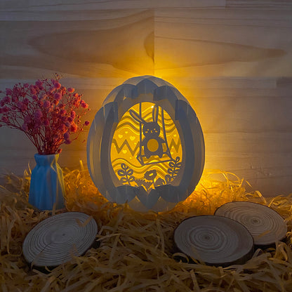 Easter 3 – 3D Pop-Up Card SVG File for Cricut & Silhouette