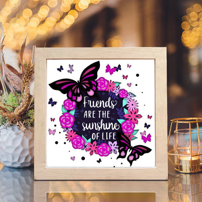 Friendship Quote 5 – 3D Shadow Box SVG File for Cricut & Silhouette