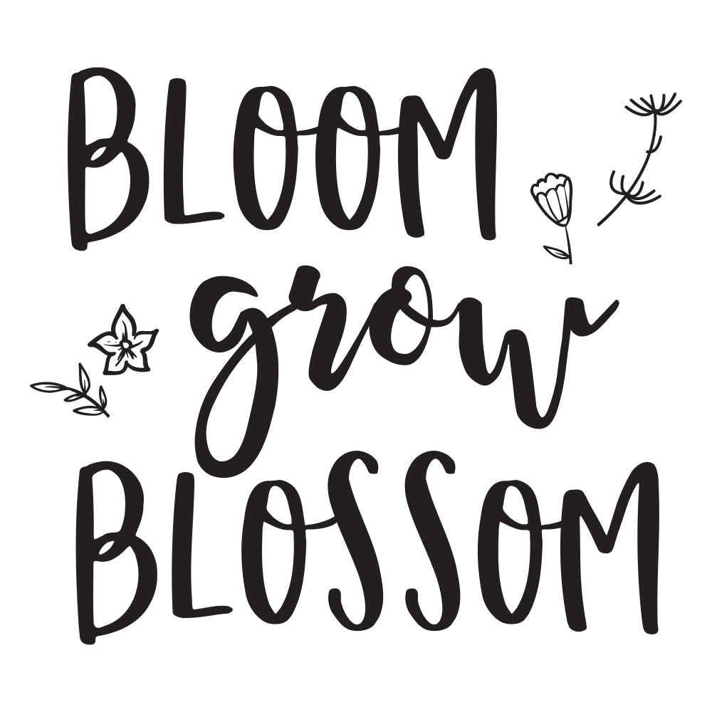 Bloom Grow Blossom – 3D Lightbox SVG File for Cricut & Silhouette