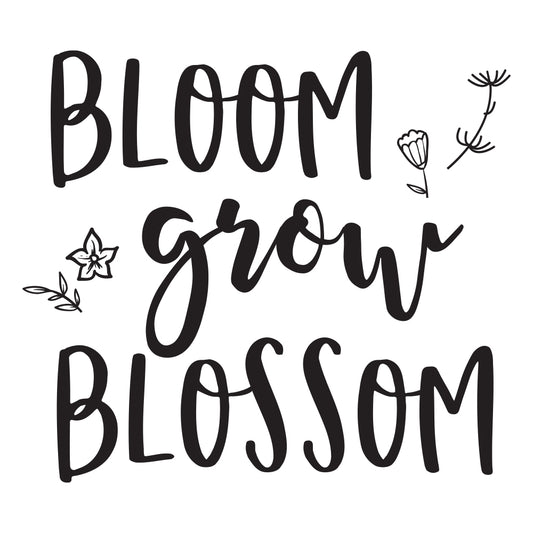 Bloom Grow Blossom - Cricut File - VEKTOR KRAFT