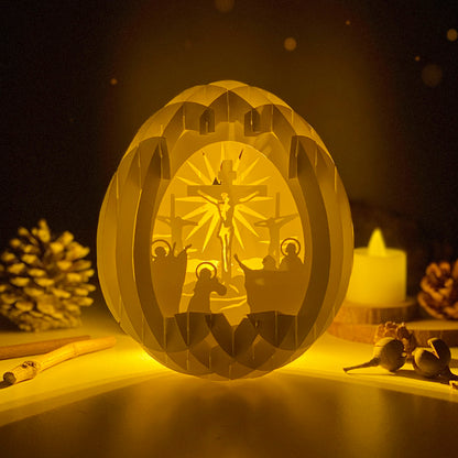 Jesus 2 – 3D Pop-Up Card SVG File for Cricut & Silhouette