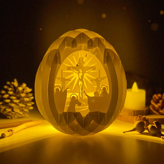Jesus 2 – 3D Pop-Up Card SVG File for Cricut & Silhouette