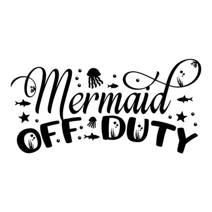 Mermaid Off Duty - Cricut File - VEKTOR KRAFT