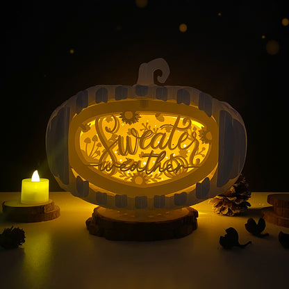 Autumn 2 – 3D Pop-Up Card SVG File for Cricut & Silhouette