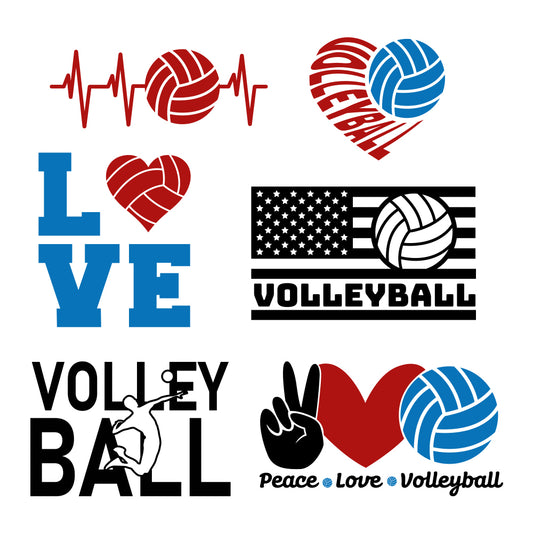Volleyball - Cricut File - VEKTOR KRAFT