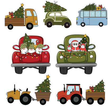 Christmas Truck 5 - Christmas Cricut File - VEKTOR KRAFT