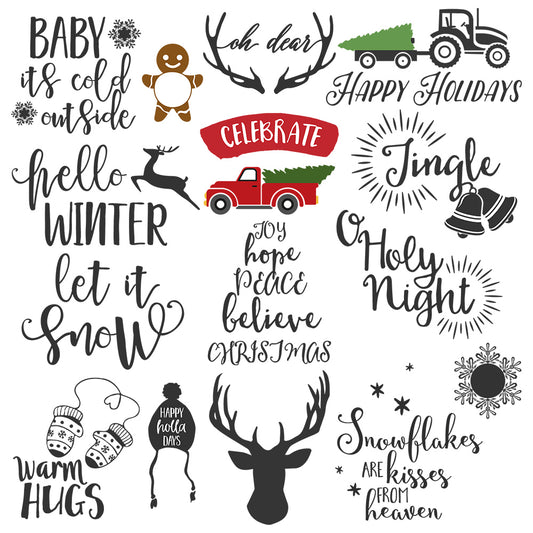 Christmas Holidays Bundle - Christmas Cricut File - VEKTOR KRAFT