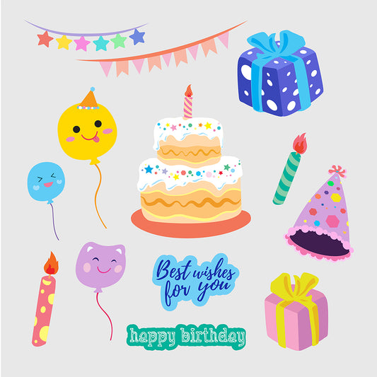Happy Birthday 2 - Cricut File - VEKTOR KRAFT