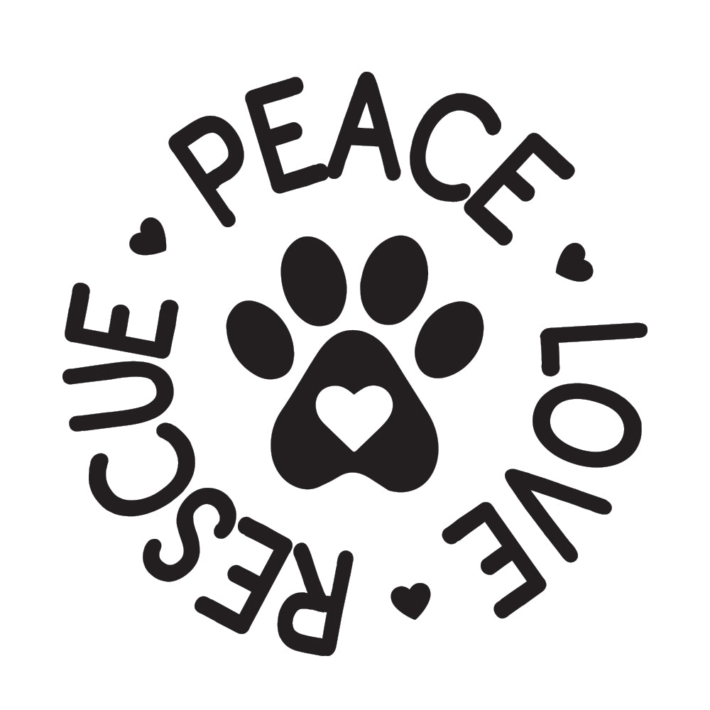 Peace Love Rescue - Cricut File - VEKTOR KRAFT