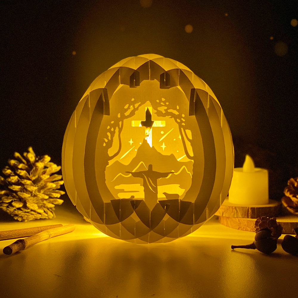 Jesus 1 – 3D Pop-Up Card SVG File for Cricut & Silhouette