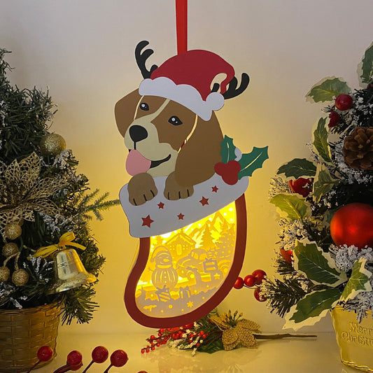 Christmas Snowman 2 – 3D Box SVG File for Cricut & Silhouette