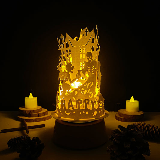 Halloween 4 - 3D Dome Lantern File - Cricut File  - VEKTOR KRAFT
