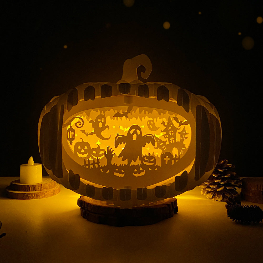 Ghost – 3D Pop-Up Card SVG File for Cricut & Silhouette