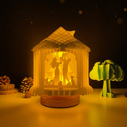 Family – 3D Pop-Up Card SVG File for Cricut & Silhouette