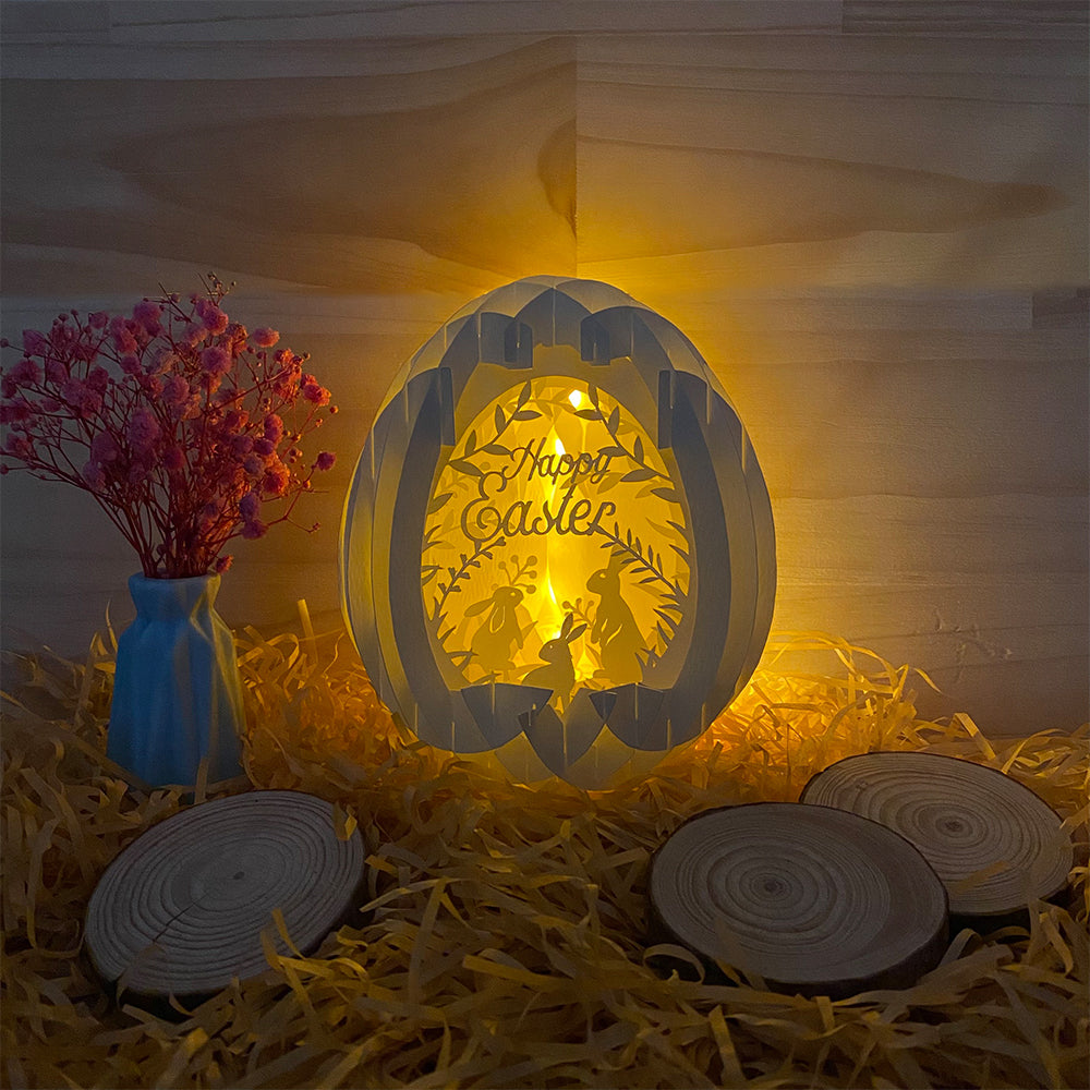 Easter 1 – 3D Pop-Up Card SVG File for Cricut & Silhouette