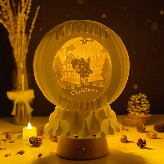 Xmas 2 – 3D Pop-Up Card SVG File for Cricut & Silhouette