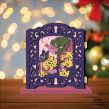Flower – 3D Pop-Up Card SVG File for Cricut & Silhouette