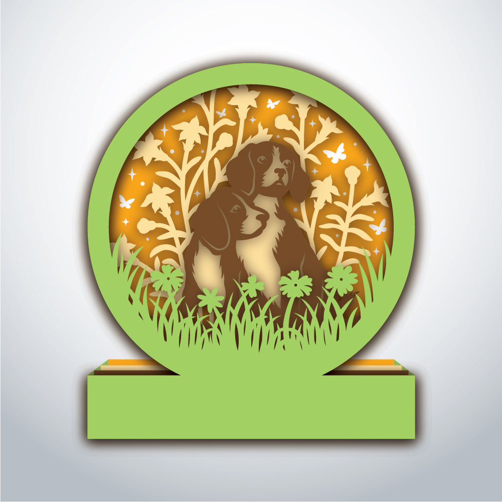 Dog – 3D Pop-Up Card SVG File for Cricut & Silhouette