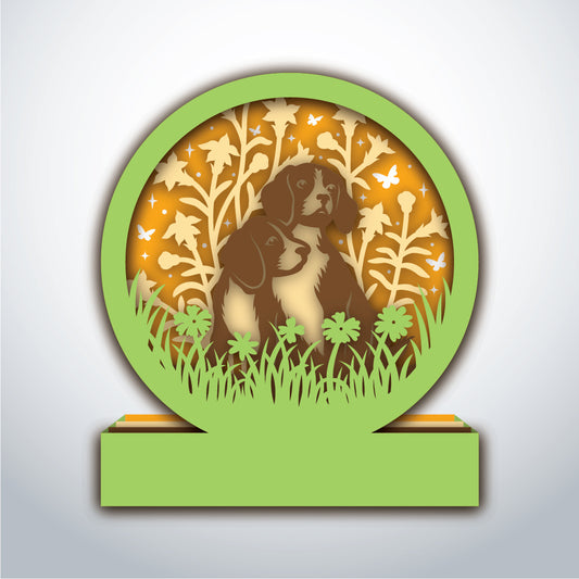 Dog – 3D Pop-Up Card SVG File for Cricut & Silhouette