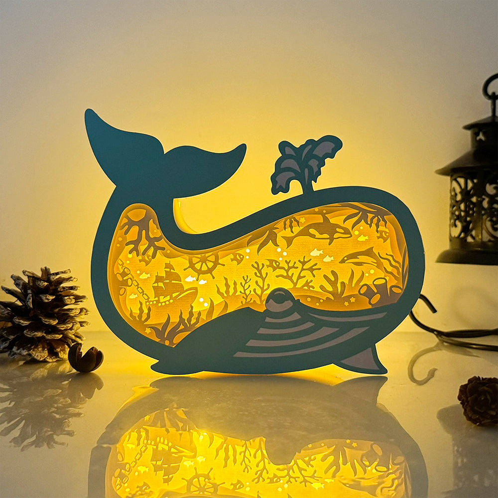 Seabed – 3D Box SVG File for Cricut & Silhouette