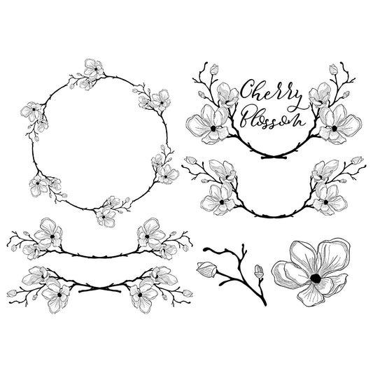 Cherry Blossom - Cricut File - VEKTOR KRAFT