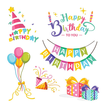 Happy Birthday 1 - Cricut File - VEKTOR KRAFT